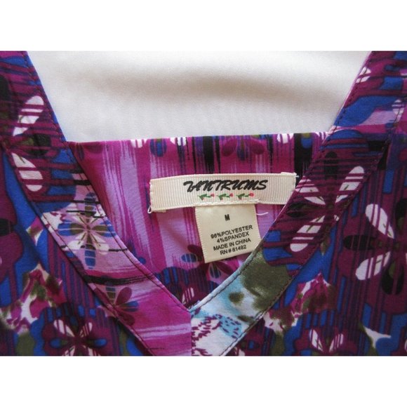 Elegant Tantrums Tie Dyed Sleeveless V-Neck Long Dress Multi-Color Size Medium - Picture 5 of 11